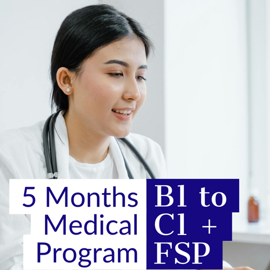 B1 to C1 5 MONTHS COURSE + FSP PREP