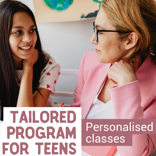 ONE-TO-ONE CLASSES FOR TEENS