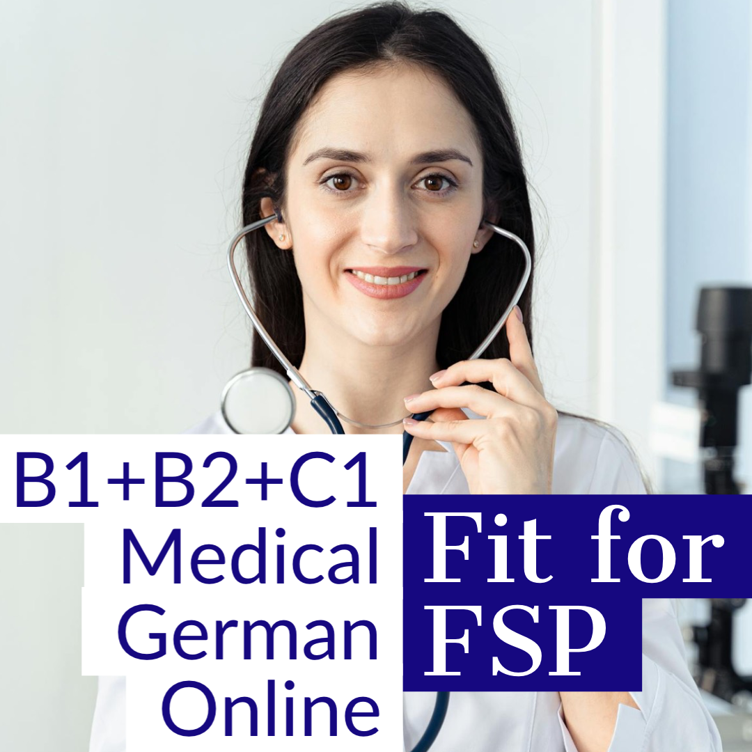 B1/B2/C1 MEDICAL GERMAN & FSP PREPARATION ONLINE